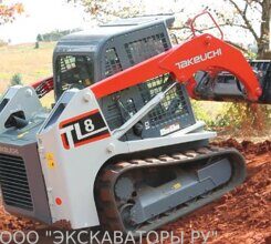 Фронтальный гусеничный погрузчик Takeuchi TL8